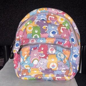 Blackmilk Multicolor Care Bears Print Mini Backpack